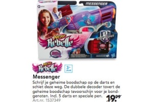 nerf rebelle messenger