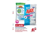 schoonmaakdoekjes