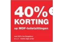 mdf toiletzittingen