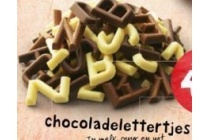 chocoladelettertjes