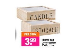 houten box