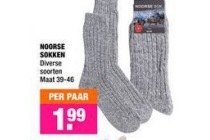 noorse sokken