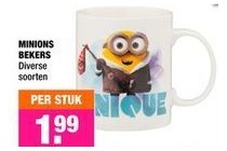 minions beker