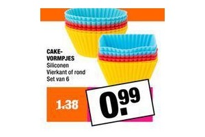 cakevormpjes