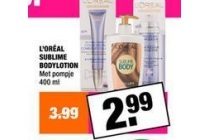 loreal sublime bodylotion