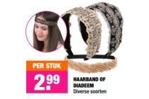 haarband of diadeem