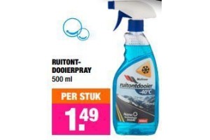 ruitontdooierspray