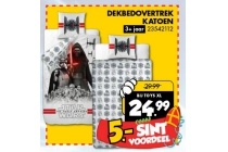 star wars dekbedovertrek katoen