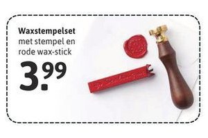 waxstempelset