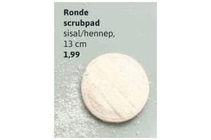 ronde scrubpad