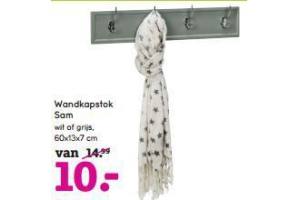 wandkapstok sam