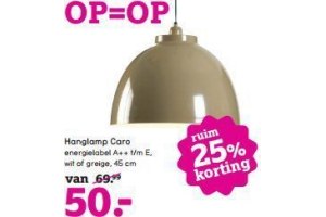 hanglamp caro