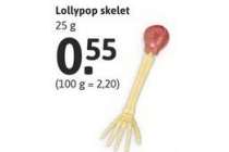 lollypop skelet