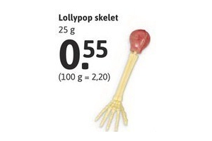 lollypop skelet