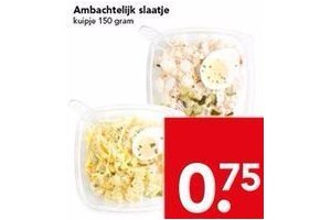 ambachtelijk slaatje