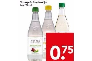 tromp en amp rueb azijn