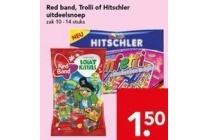 red band trolli of hitschler uitdeelsnoep