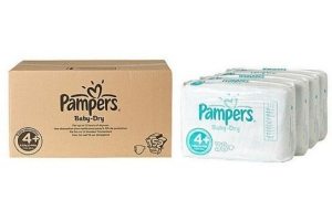 pampers babydry maandbox