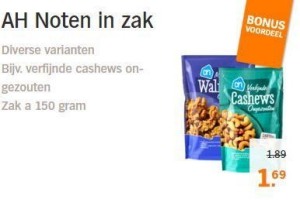 ah noten in zak