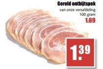 gerold ontbijtspek