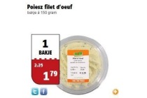poiesz filet d oeuf