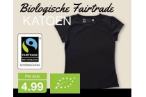 biologische fairtrade katoen shirt