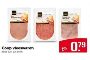 coop vleeswaren