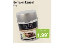 fair gemalen kaneel
