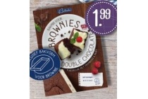 bakmix brownie met witte chocolade