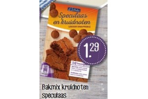 bakmix kruidnoten speculaas
