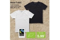 heren t shirt fairtrade