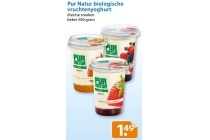 pur natur biologische vruchtenyoghurt