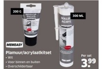 memeasy plamuur acrylaatkitset