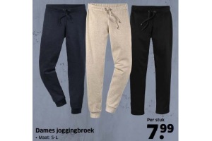 dames joggingsbroek