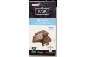 fair trade melkchoclade ghana