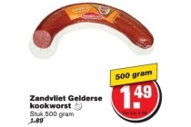 zandvliet gelderse kookworst