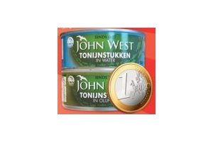 john west tonijn of makreel