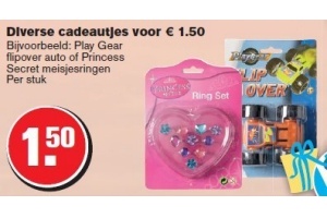 diverse cadeautjes voor en euro 1 50