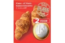 kaas of hamkaascroissants