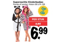 superzachte kinderbadjas