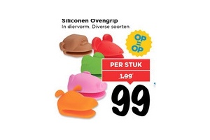 siliconen ovengrip