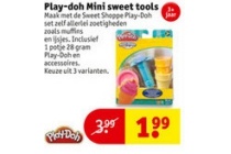 play doh mini sweet tools
