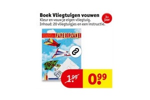 boek vliegtuigen vouwen