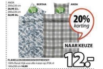 dekbedovertrekset bertha en anda