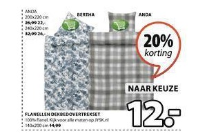 dekbedovertrekset bertha en anda