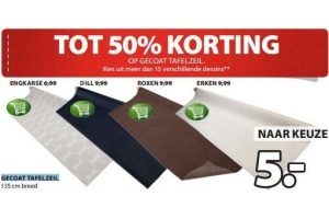gecoat tafelzeil