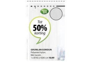 grumlan gordijn