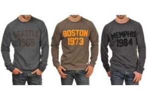 sweater met ronde hals