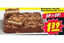 roomboter gevuld speculaastaartje