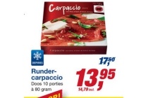 runder carpaccio